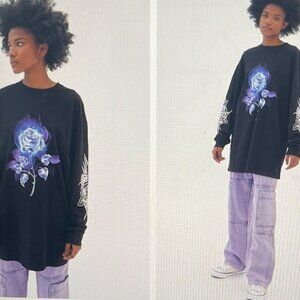 NEW girl ORDER Long Sleeve T-Shirt Dress - Size Medium/10